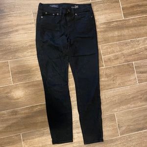 J. Crew Toothpick Black Jeans